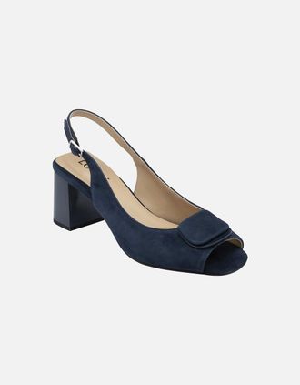 Lotus Womens Josefa Womens Heeled Sandals - Navy - Size: 8