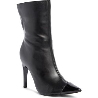 Nine West Winner Pointed Toe Boot in Black/Nero at Nordstrom Rack, Size 8.5