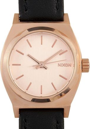 Nixon Time Teller Quartz Rose Gold Dial Ladies Watch A509-1932-00