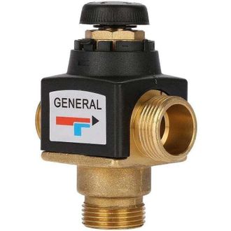 OEM Valvola Miscelatrice Termostatica Per Scaldabagno Solare - Ottone - Filettatura Maschio A 3 Vie Dn20 - Crezuo