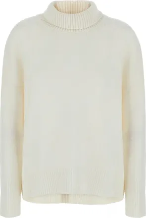 Lisa Yang Truien & Vesten, Dames, Wit, M, Kasjmier, Heidi Sweater