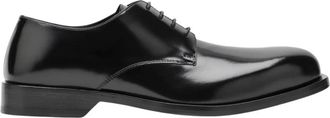 Loewe Bobine Derby - Heren - Nette schoenen - Zwart - 45 EU - Katoen - Schoenen