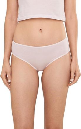 Hanro Ultralight Hi-Cut Brief Womens Underwear Honeydew : MD, Cotton