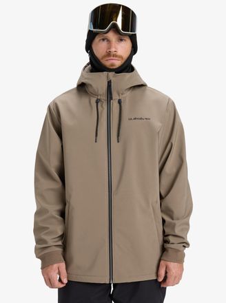 Quiksilver Winterjacke QUIKSILVER LIVE FOR THE DREAM, Herren, Gr. M, fallen rock, Obermaterial: 100% Polyester, Jacken Winterjacke, f&uuml;r Erwachsene, aus Polyester