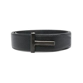Tom Ford Logo-buckle Leather Belt