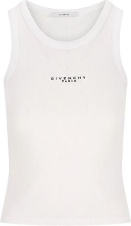 Givenchy Slim-Fit Cotton Tank Top With Paris Print