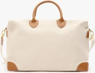 My Style Bags Harvard Weekender Bag Panamone in White at Nordstrom, Size Small