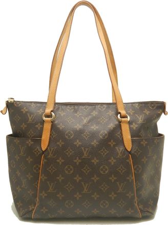 Louis Vuitton Monogram Brown Monogram Tote Bag (Pre-Owned)