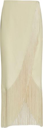 Taller Marmo El Pareo midi skirt - women - FSC Viscose/Acetate - 44 - Neutrals