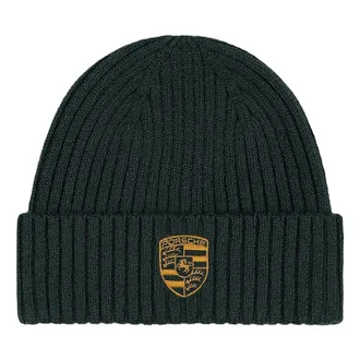 Aim&eacute; Leon Dore x Porsche Cashmere Beanie Pine Grove FW25AH052-PINE
