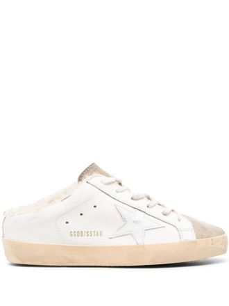 Golden Goose White Leather Sneakers