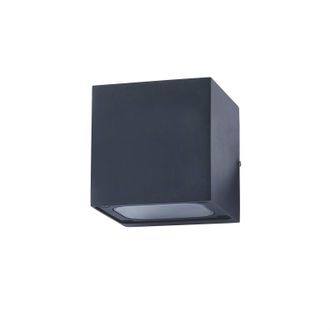 Lucande Lucande - L&aacute;mpara De Pared Led Exterior merjem En Gris Aluminio
