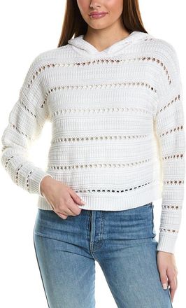 Autumn Cashmere Pointelle Hoodie