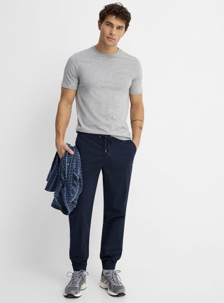 Le 31 Mens Stretch chino joggers