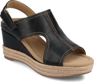 Journee Collection Women & apos;s Rayleigh Espadrille Wedges