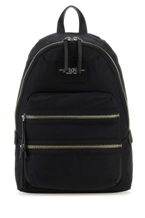 Marc Jacobs Black Nylon The Biker Large Backpack