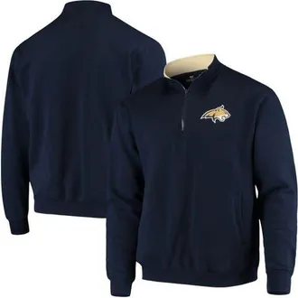 Colosseum Mens Colosseum Navy Montana State Bobcats Tortugas Logo Quarter-Zip Jacket at Nordstrom, Size Small