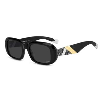 Missoni Rectangular Sunglasses - female - Missoni - Sunglasses - Black - 52 MM - Accessories