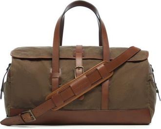Korchmar Flynn 20 Waxed Canvas Weekender in Olive at Nordstrom