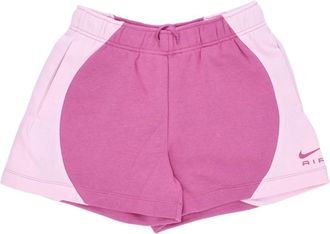 Nike Cosmic Fuchsia Kort Tracksuit Dames Sportkleding - Dames - Korte sportbroeken - Roze - M - Katoen - Fitness