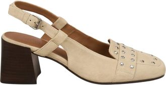 VIA VAI Schoenen, Dames, Geel, 40 EU, Leer, Pumps