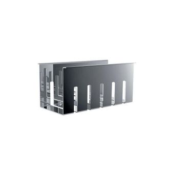 Emco Emco - Cesta De Liaison Rectangular Para Barandilla, Alta, Cromada