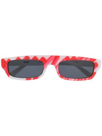 Moschino Brushstroke sunglasses - Red