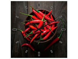 Schubiger M&ouml;bel Glas-Wanduhr Smoothie