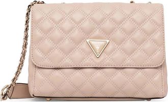 Guess Co Borsa a tracolla con placca logo - Rosa