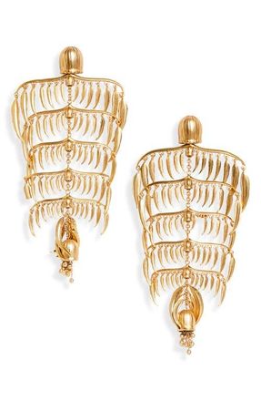 Zimmermann Mira Chandelier Earrings in Gold at Nordstrom