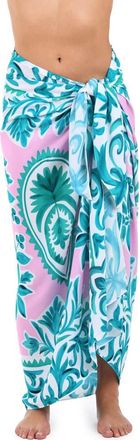 La Blanca Opulent Cover-Up Pareo in Pink Multi at Nordstrom Rack