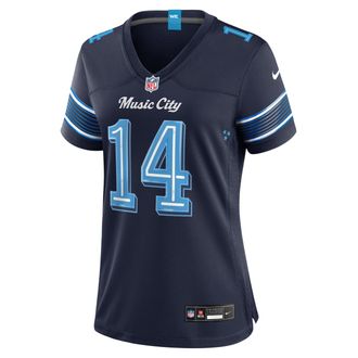 Nike Carnell Tate Tennessee Titans Rivalries Collection Nike Womens NFL Game Jersey in Blue | 67NW0JFO9VF-RE1