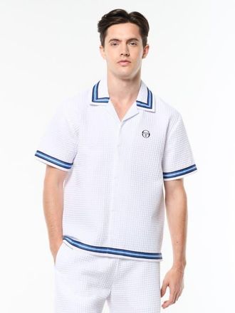 Sergio Tacchini Chiaro Cabana Shirt in Brilliant White at Nordstrom, Size Xxx-Large