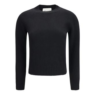 Ami Ami de Coeur Sweater - Knitwear - Mujer - Negro - S