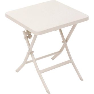 Hesperide Hesperide - Mesa Auxiliar De Jard&iacute;n Cuadrada Greensboro 40 X 40 Cm De Acero Con Tratamiento Epoxi - Hesp&eacute;ride
