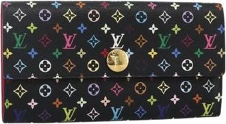 Louis Vuitton Pre-owned Wallets, female, Multicolor, Size: ONE SIZE Pre-owned Portefeuille Sarah Long Wallet