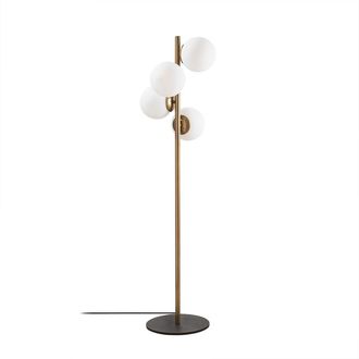 Wonderlamp L&aacute;mpara De Pie Sinza Opal (4 Luces)