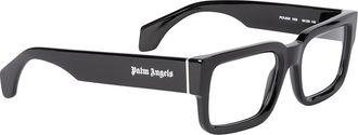 Palm Angels Demo Square Unisex Eyeglasses PERJ003 1000 54