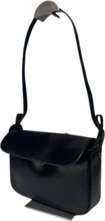 Givenchy Pre-owned Shoulder Bags, female, Blue, Size: ONE SIZE Pre-owned Leather Shoulder Bag