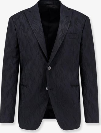 Corneliani Blazer Monopetto con ricami - CORNELIANI - gender_Man