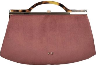 V&deg; 73 Camelia Chenille Tas - Dames - Handtassen - Rood - ONE Size - Leer - Tassen