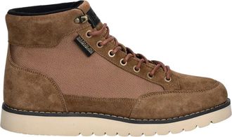 Napapijri Conifer Veterschoenen - Heren - Veterlaarzen - Bruin - 40 EU - Leer - Schoenen