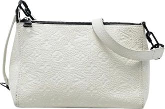 Louis Vuitton Pre-owned Cross Body Bags, female, White, Size: ONE SIZE Pre-owned Monogram Empreinte Crossbody Bag