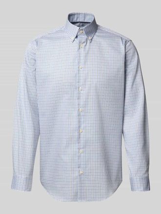 Christian Berg Regular Fit Business-Hemd mit Button-Down-Kragen in Bleu, Gr&ouml;&szlig;e 45/46