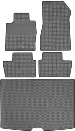 OEM Nissan Juke Ii Crossover A Partir De Septiembre De 2019. Set: Alfombrillas De Goma Para Coche + Alfombrilla Para Maletero