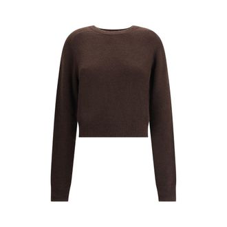 Petar Petrov Brown Fleece Wool Cashmere Womens Sweater