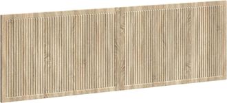 vidaXL Cabecero Montada En La Pared Ede Roble Sonoma Vidaxl