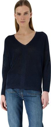 Gerard Darel Layla V-Neck Sweater in Navy Blue at Nordstrom, Size X-Large