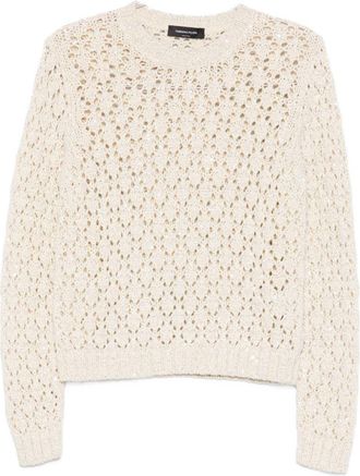 Fabiana Filippi Jersey con cuello redondo