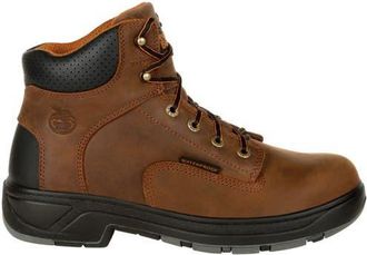 Georgia Boot Padded Composite Toe Work Boot in Brown at Nordstrom, Size 11.5